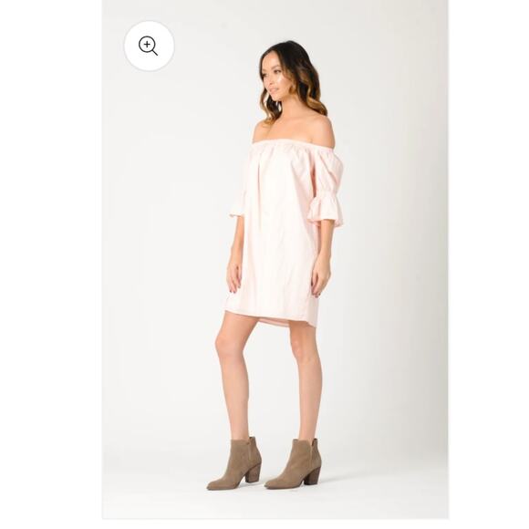 NEW LUCCA KATHERINE OFF THE SHOULDER DRESS - Picture 3 of 8